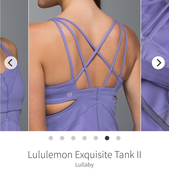 Lululemon Exquisite Tank Lullaby Size 4 - Picture 10 of 10
